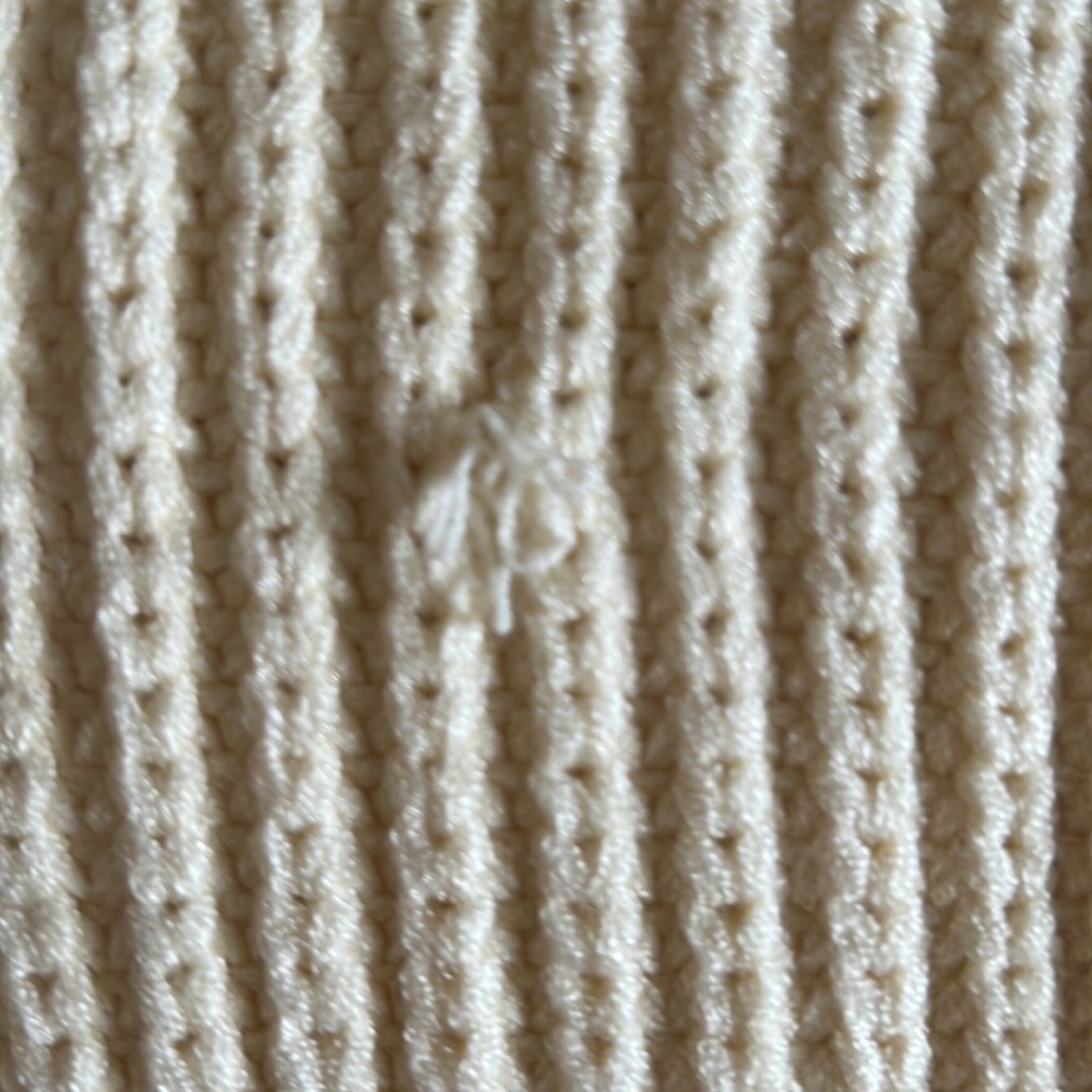 NWOT Open Edit | Ivory Rib Knit Dickey - Picture 8 of 10